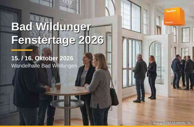 Bad Wildunger Fenstertage 2026 ziehen in die Wandelhalle