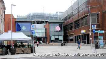 Knifeman 'covered in blood' sparks panic at Warrington shopping centre as mums with prams flee