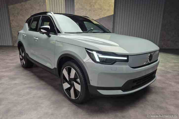 Nieuwe neus, nieuwe kont en nieuw infotainment voor Volvo EX40, XC40 en EC40