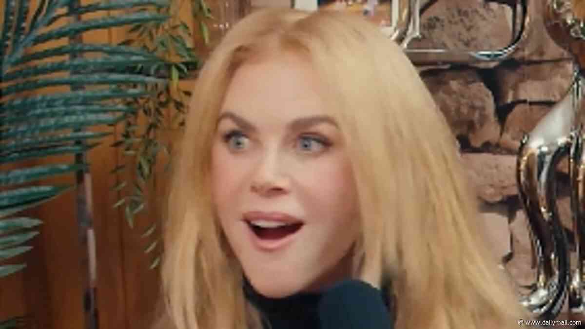 Nicole Kidman's very expressive eyebrows in new interview get fans talking - after she was praised for 'natural' new look