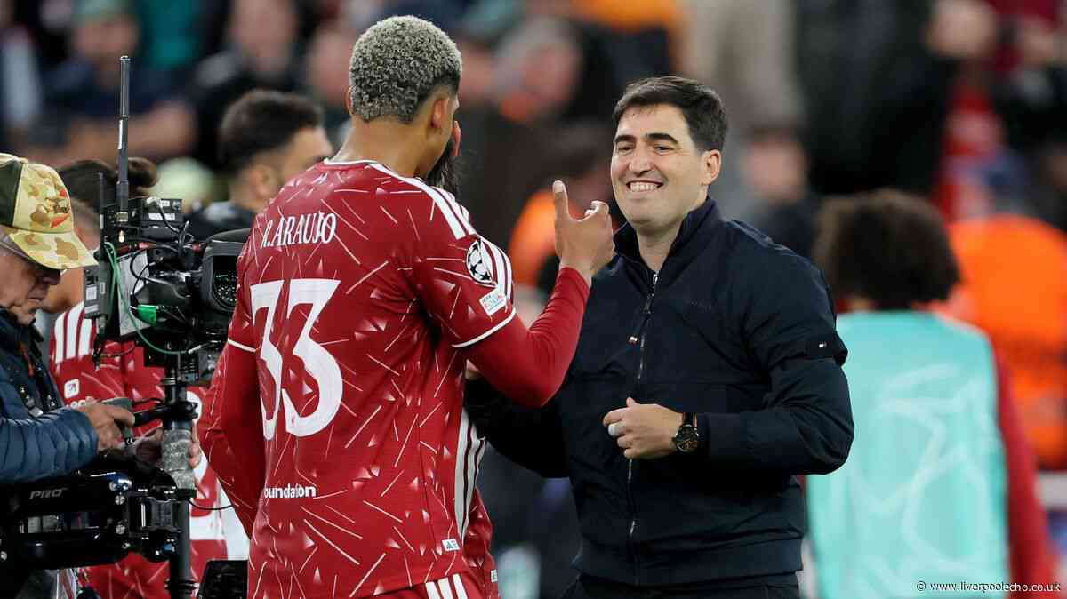 Andoni Iraola takes blame after Liverpool win and makes Ronald Araujo admission - 'Hope we can'