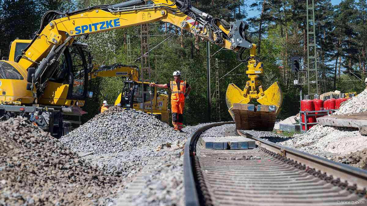 Freie Fahrt erst nach 2030ern?: Deutsche Bahn braucht doch länger für Generalsanierung