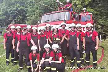 Feuerwehr Lichtenwalde ist beim Herbstfest im Sondereinsatz
