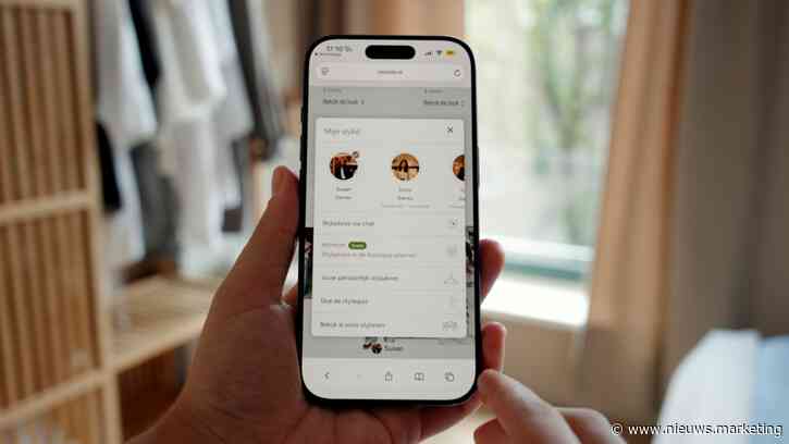 Retailer ombineert menselijke mode-stylisten met AI