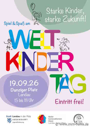Landau – Danziger Platz wird zur großen Spielwiese – Landau feiert Weltkindertag am Samstag, 19. September