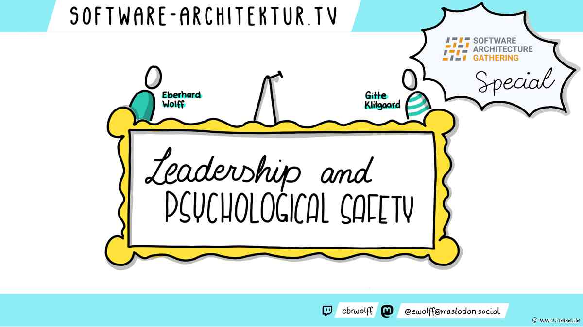 software-architektur.tv: Leadership And Psychological Safety mit Gitte Klitgaard