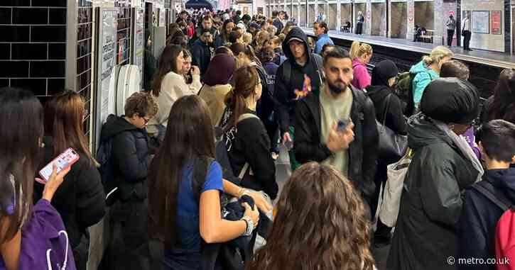 Collapsed drain plunges London Underground into chaos