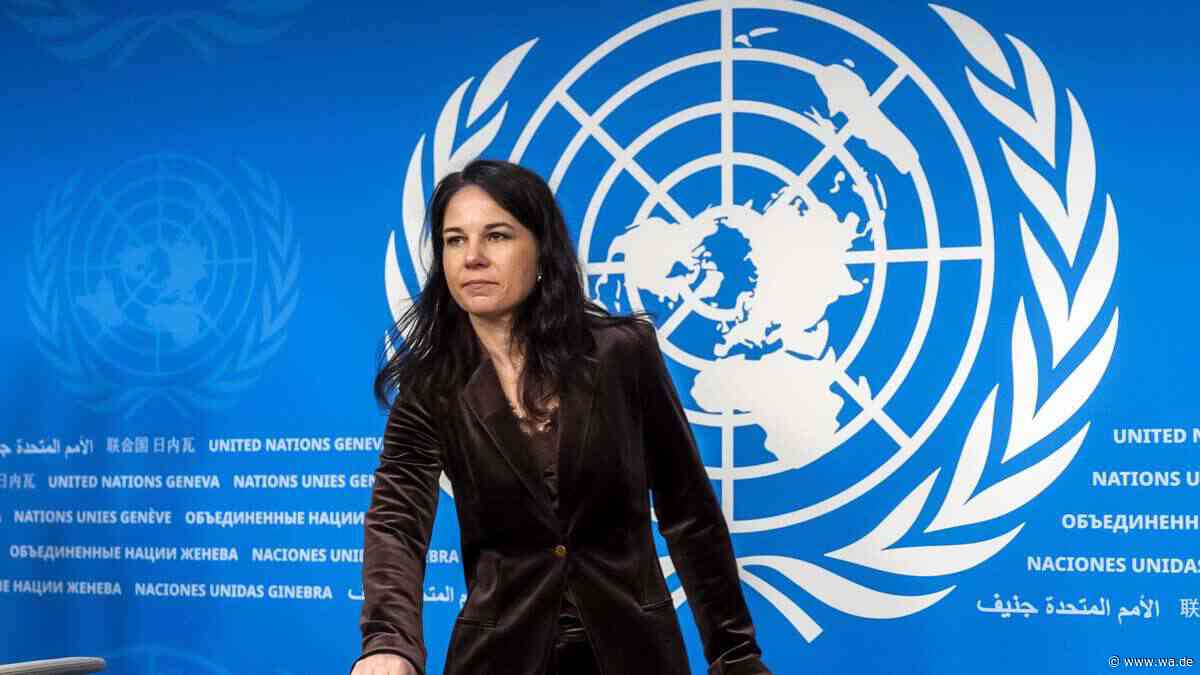 Annalena Baerbock nimmt Abschied von der UN: „Brauchen weniger Bürokratie!“