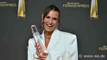 Nach 18 Trostpreisen: Laura Wontorra räumt beim Fernsehpreis ab