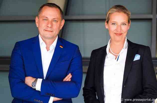 Tino Chrupalla und Alice Weidel: Zivilisierter Umgang miteinander muss Grundlage jeder Live-Berichterstattung sein - auch und gerade zwischen Medienvertretern