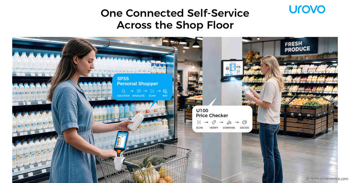 UROVO Launches SP35 and U100 to Extend Self-Service Across the Shop Floor