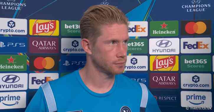 Kevin De Bruyne makes huge Arsenal claim after Napoli’s Champions League defeat