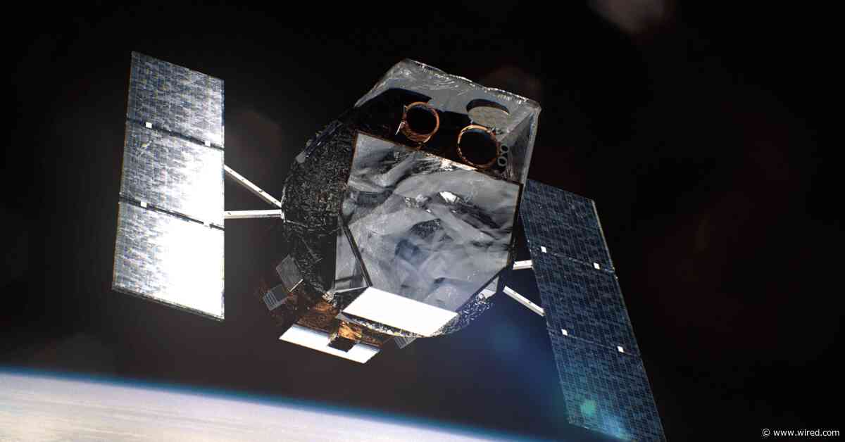 A Satellite Falling Out of Orbit Embarks on Its Final Mission