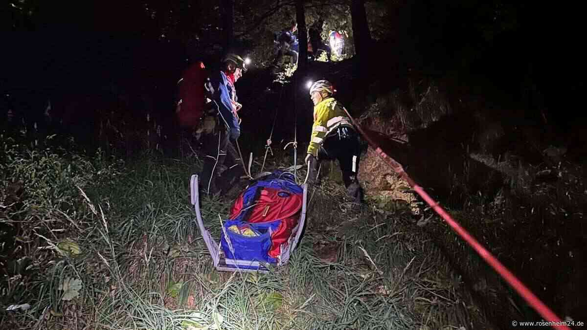 Dramatischer Bergunfall in Oberbayern: Wanderer stürzt 80 Meter ab und überlebt schwer verletzt