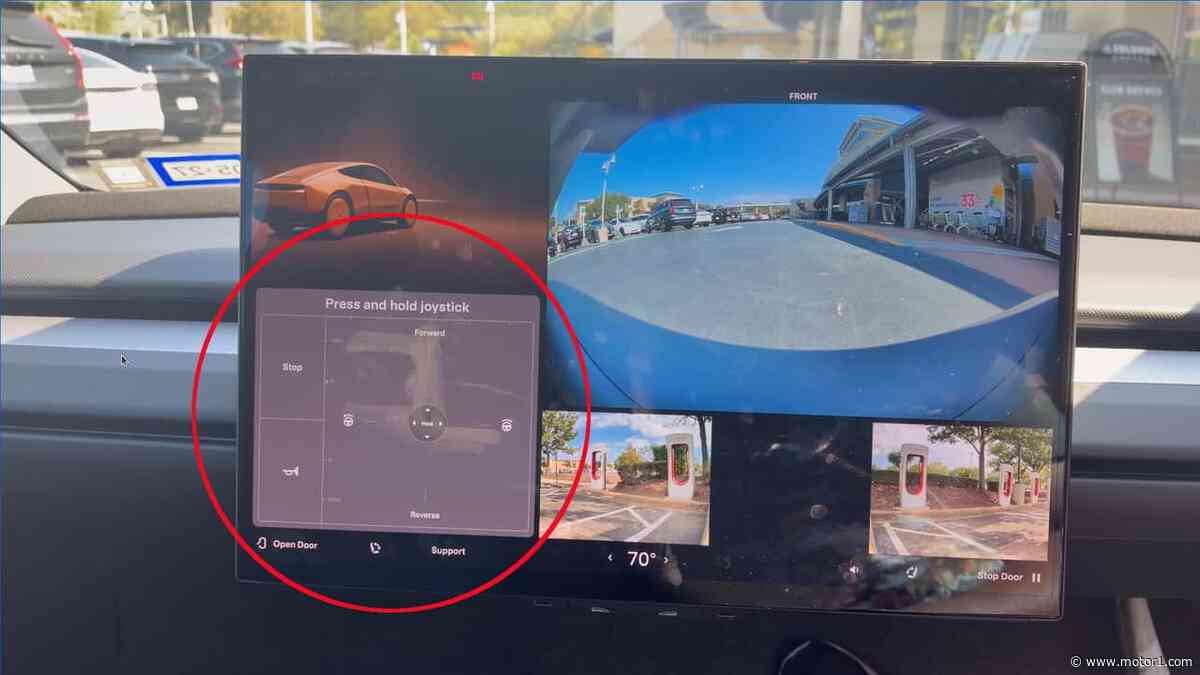 Tesla Cybercab Hides A Virtual Joystick, Exposing A Secret Manual Mode