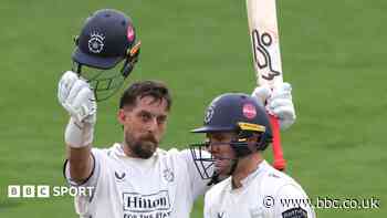 Lehmann's unbeaten ton for Hants frustrates Notts