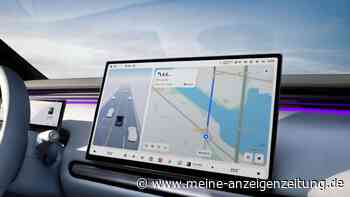 Navigation mit Google  – Xpeng L03