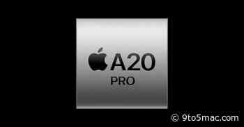Apple announces A20 Pro chip with 2nm design and major performance gains