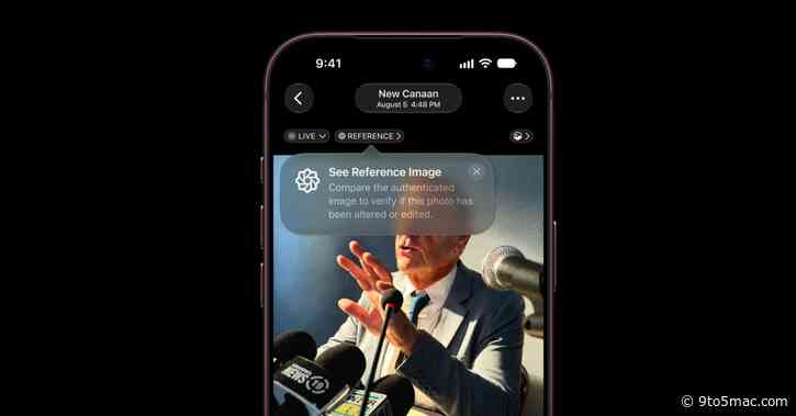 iPhone 18 Pro can authenticate that your photo wasn’t edited with AI