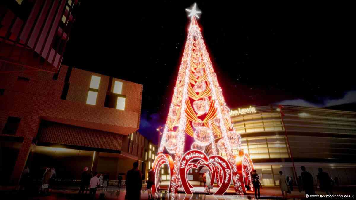 Liverpool ONE's new Christmas tree, location and experiences for 2026