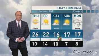 Riley Laychuk's Manitoba forecast for Thursday, Sept. 10, 2026