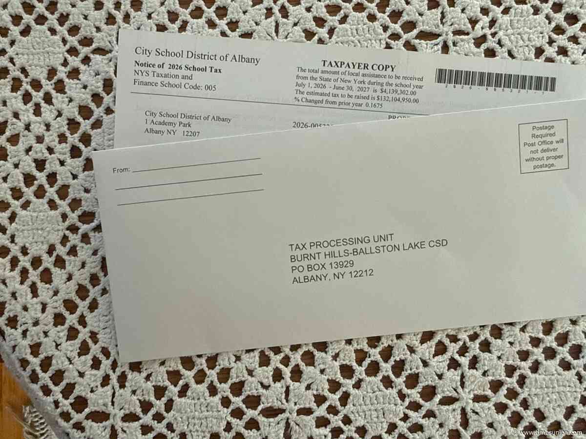 Check twice, pay once: many Capital Region school tax bills have address error