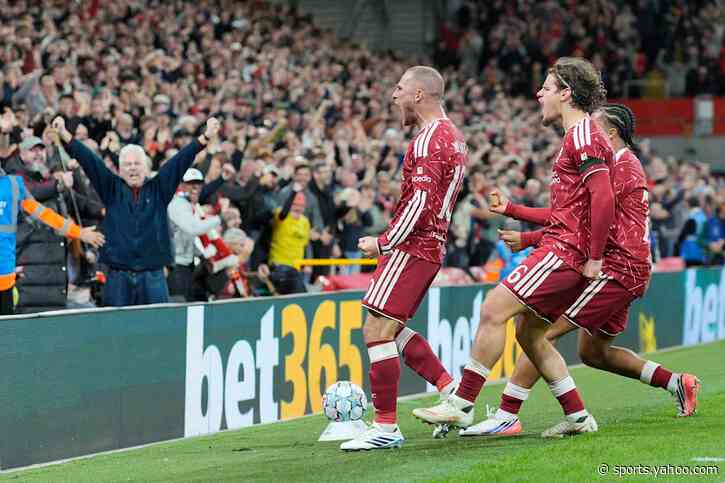 Alexis Mac Allister reacts to Liverpool’s ‘very pleasing’ win over Atletico Madrid