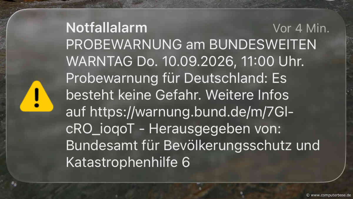 Bundesweiter Warntag 2026: Wie haben euch Warnung und Entwarnung erreicht?