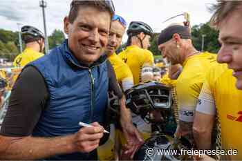 Friedensfahrt in Mittelsachsen: Der beste Blick auf Jan Ullrich beim European Peace Ride
