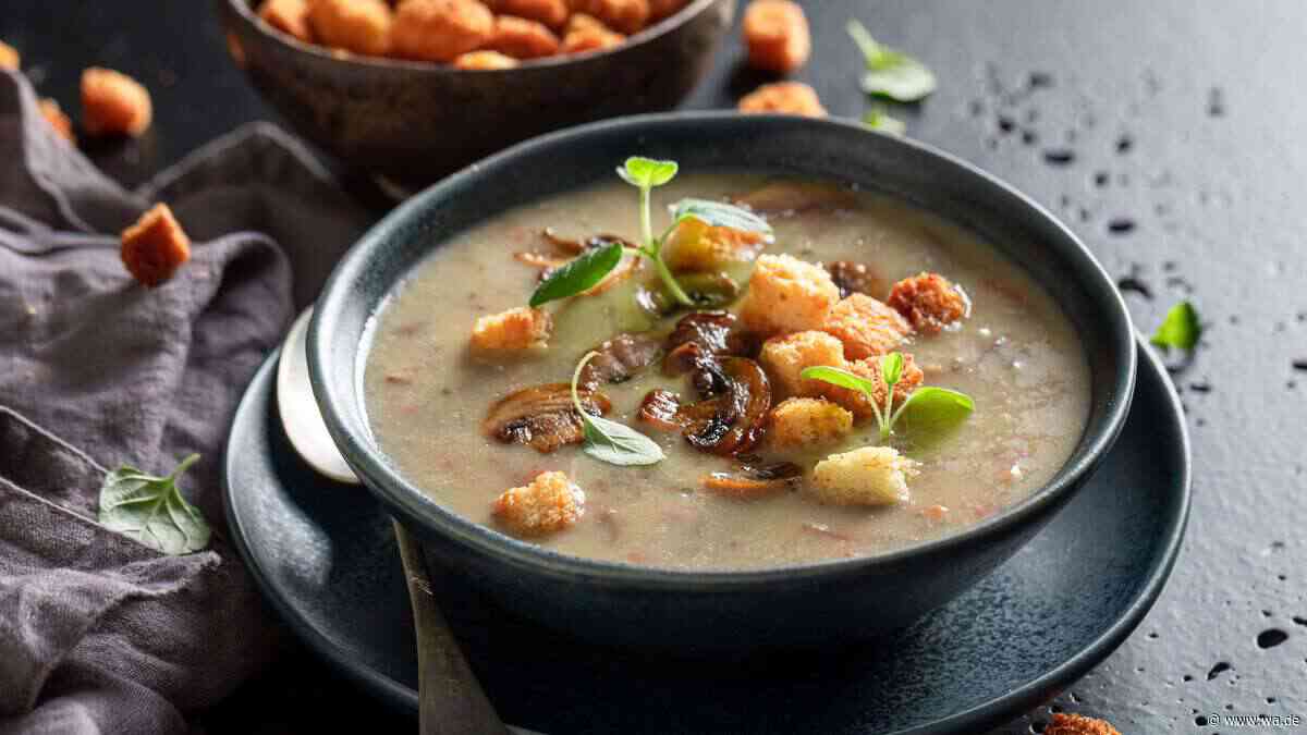 Jamie Olivers Champignon-Suppe ist das Wohlfühlrezept der Pilzsaison – cremig, würzig und ganz einfach
