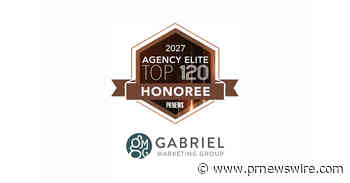 Gabriel Marketing Group Named to 2027 PRNEWS Agency Elite Top 120 as Public Relations Expands Into AI Visibility