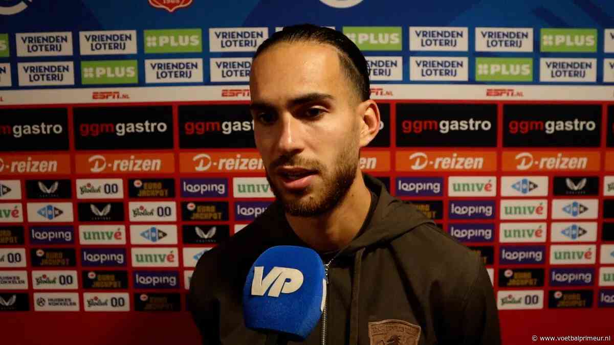 Zerrouki ziet verbeterpunt bij FC Twente-teamgenoot: 'Keepers zijn juist bang'