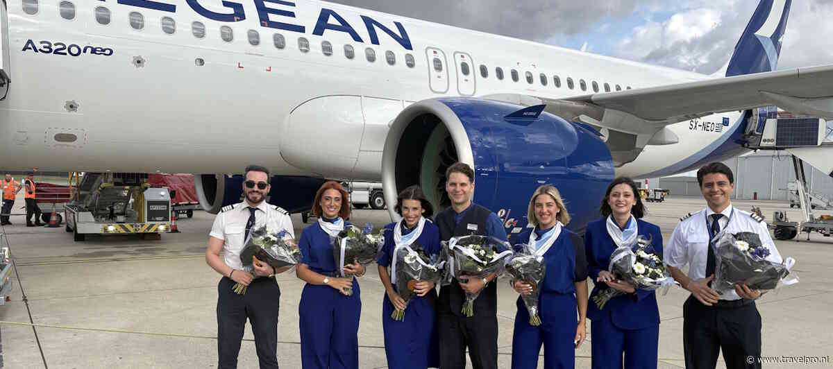 Aegean Airlines lanceert verbinding tussen Rotterdam en Athene
