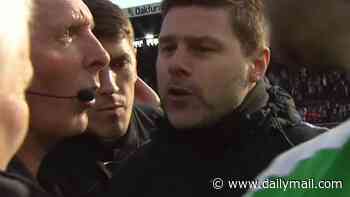 Mauricio Pochettino reignites Mike Dean spat following his 'stupid' remark in 2019 - as he claims referee is now 'showing people how he was' after his controversial 'minigames' claims while officiating Premier League games
