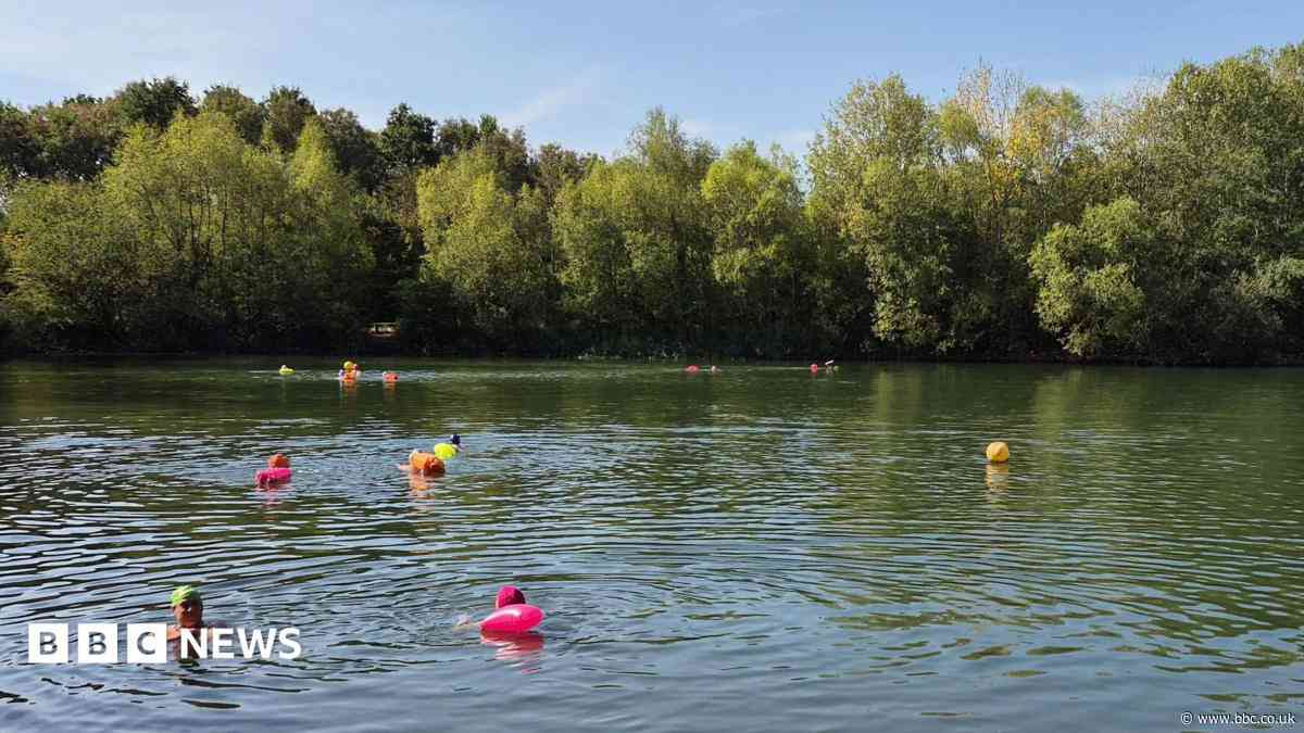 Open water swimming returns to lake after hiatus