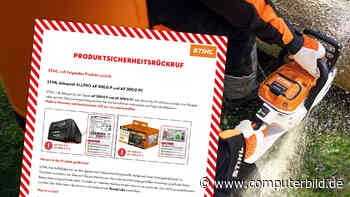 Rückrufaktion: Stihl warnt Besitzer vor bestimmten Akkupacks
