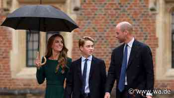 Erster Tag in Eton: Prinz William und George setzen auf Vater-Sohn-Look