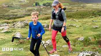 Eight-year-old boy runs 32 miles and scales 15 summits in a single day