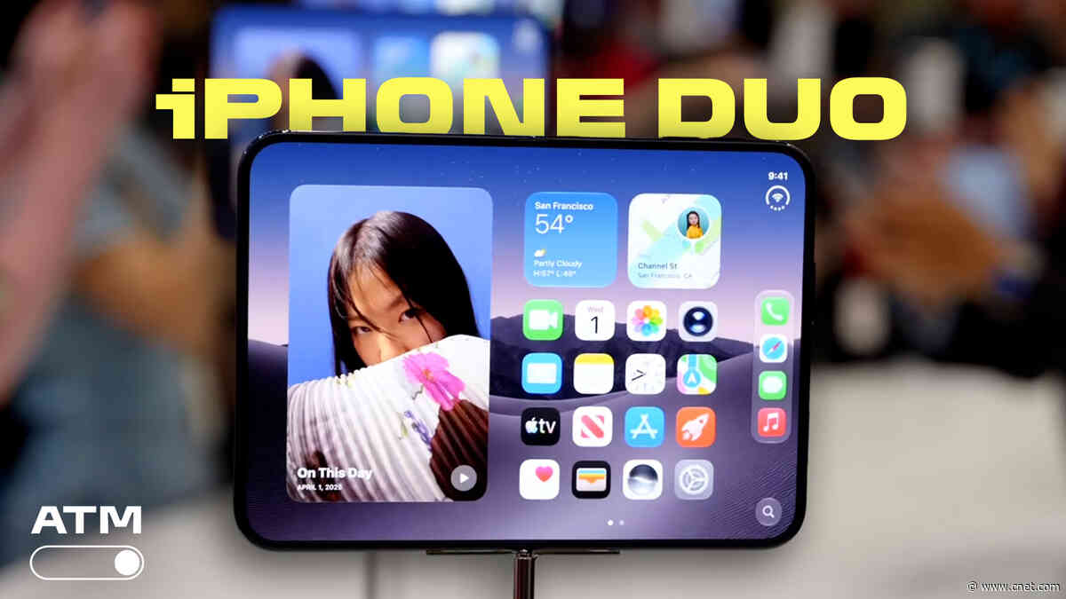 iPhone Duo First Look: Amazing Battery, Features and Zero Crease?!