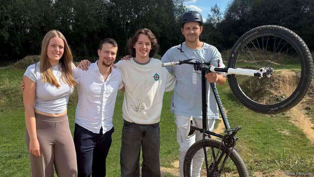 Für ihn fahren Biker kilometerweit: Eichenauer Pumptrack zieht den ganzen Landkreis an