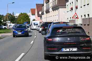 Staufalle auf der Werdauer B 175: Wie lange Autofahrer noch ausgebremst werden