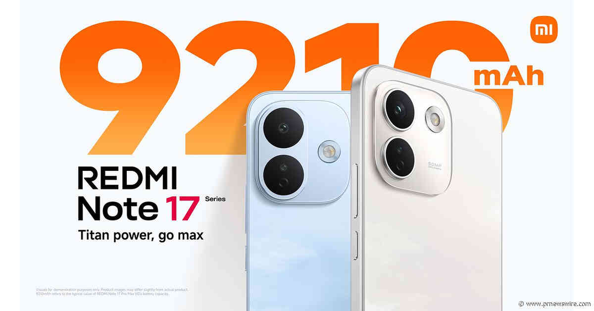 REDMI Note 17 Pro Max 5G Arrives with a 9,210mAh Battery That Is Built for Years