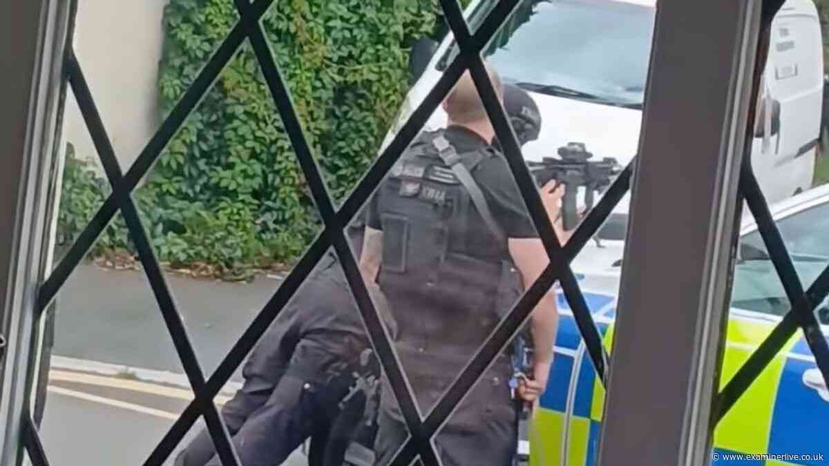 Man arrested as armed police storm Huddersfield street - statement in full