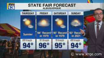Less rain with record heat for parts of New Mexico