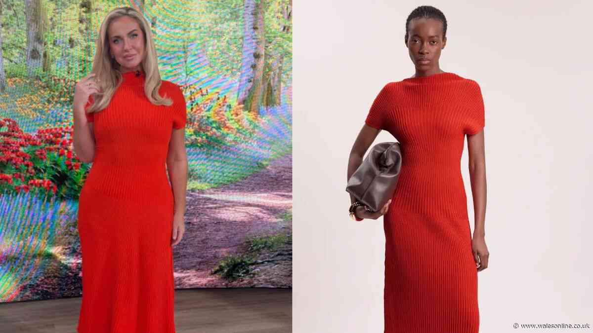 This Morning star Josie Gibson's cosy autumn dress is 70% off with double saving