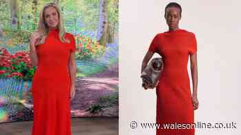 This Morning star Josie Gibson's cosy autumn dress is 70% off with double saving