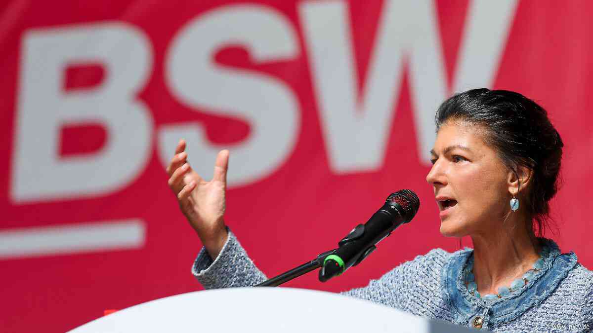"Deutlicher Widerstand": Wagenknecht formuliert rote Linie zur AfD