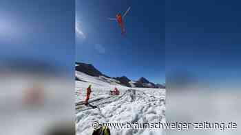 Schweizer Gletscher schmilzt – dann tritt ein jahrzehntealtes Flugzeugwrack hervor