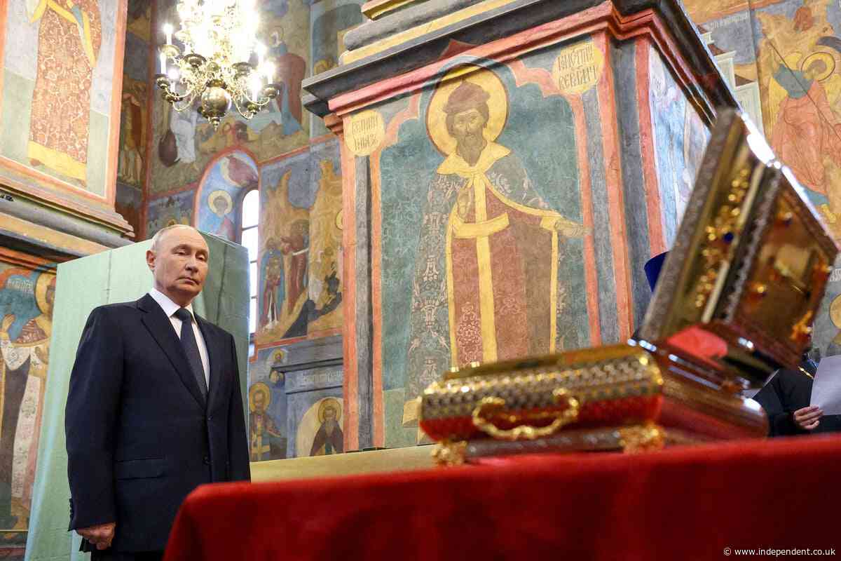 Putin sends bones of medieval warrior to Ukraine frontline in desperate bid to boost morale