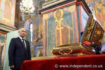 Putin sends bones of medieval warrior to Ukraine frontline in desperate bid to boost morale